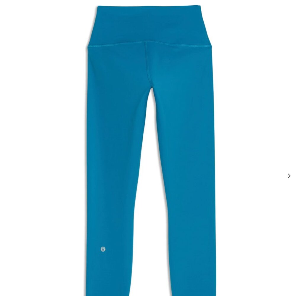 Lululemon Wunder Train High-Rise Tight 25” – Size 4 – Hawaiian Blue
